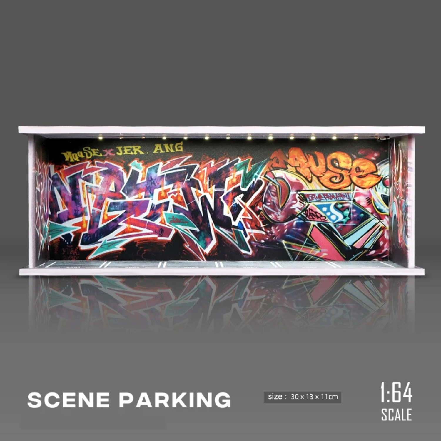 Tuner Vault ™ LED RC Display Box 1/64