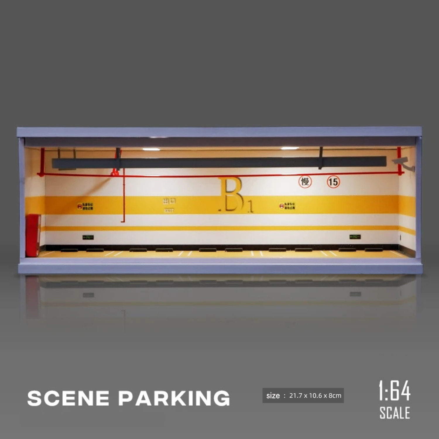 Tuner Vault ™ LED RC Display Box 1/64