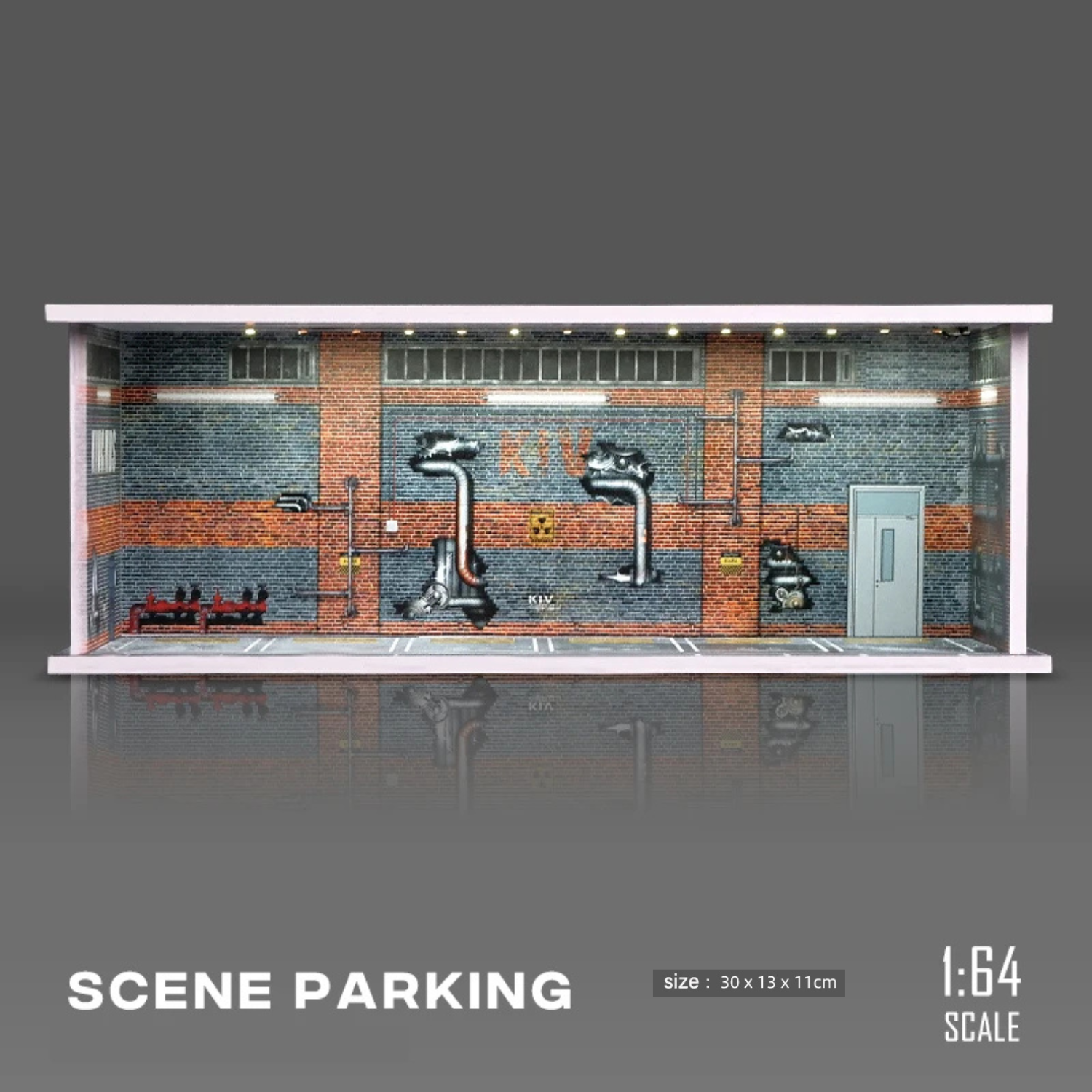 Tuner Vault ™ LED RC Display Box 1/64