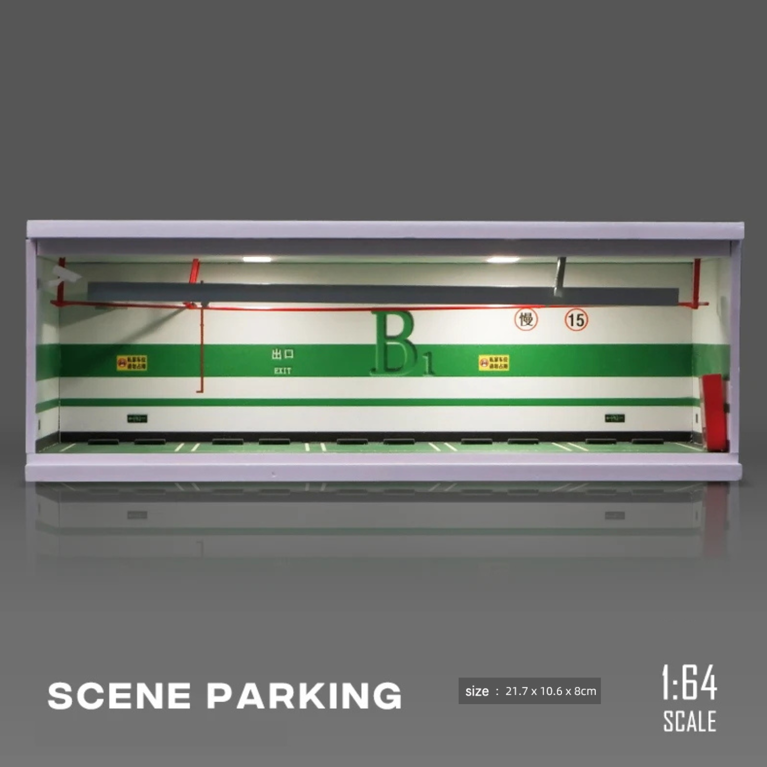 Tuner Vault ™ LED RC Display Box 1/64